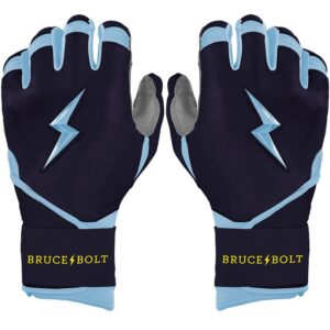 Bear Series Long Cuff Batting Gloves - Tampa Blue