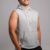 BOLT Sleeveless Hoodie - Grey--Grey Bolt