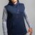 BOLT Sleeveless Hoodie - Navy--Navy Bolt