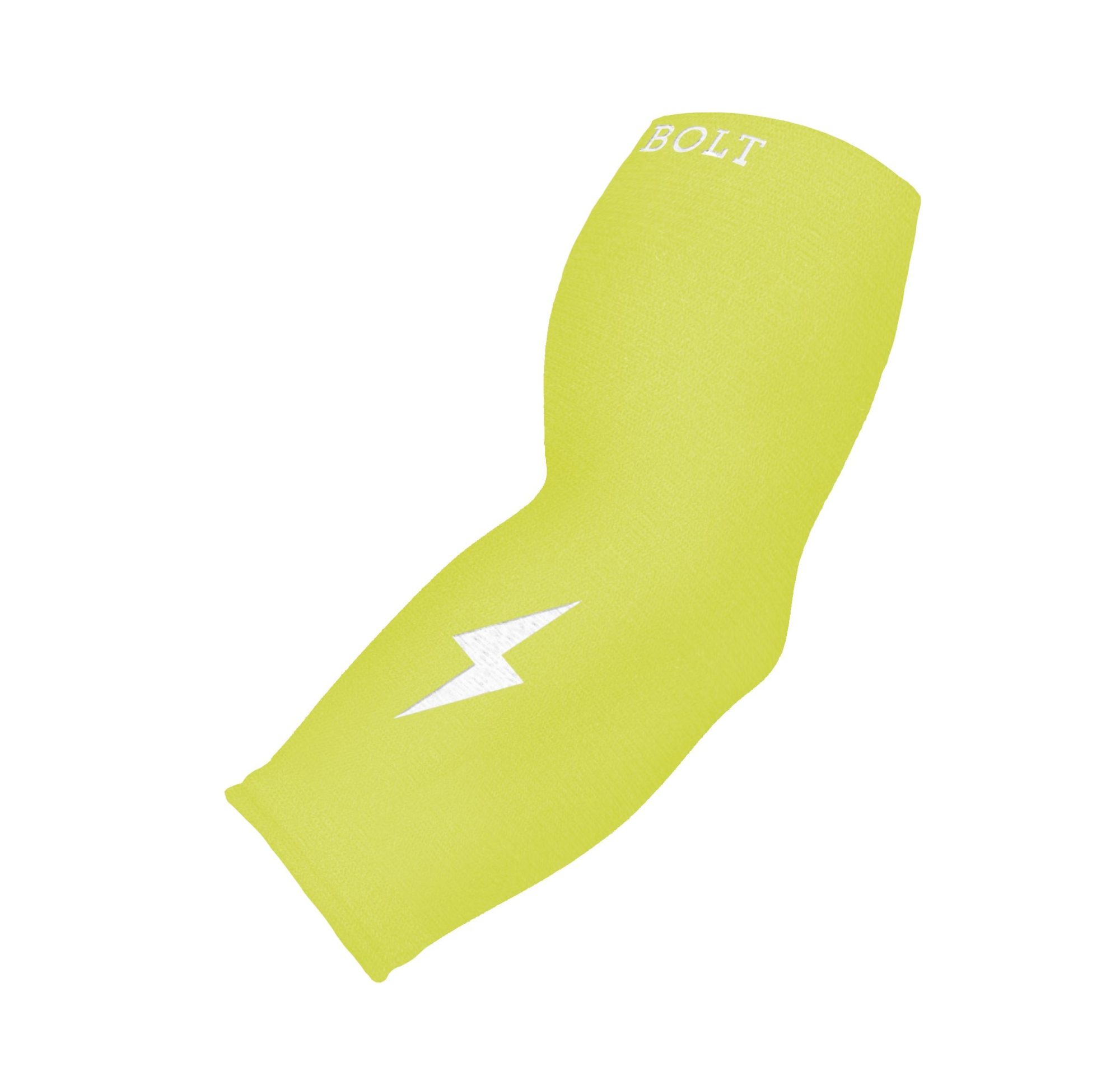 Graduated Compression Premium 3/4 Arm Sleeve - Neon Yellow