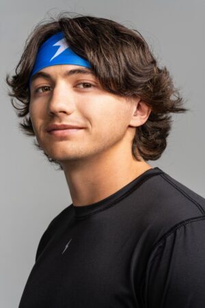 Performance Wide Headband - Royal Blue