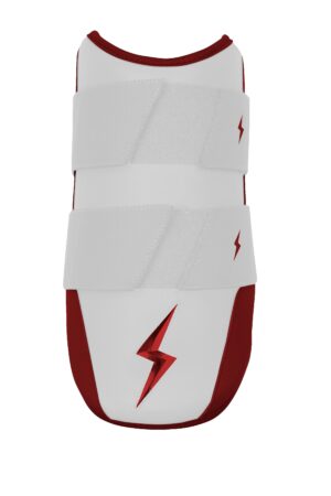 Chrome Series 9" Elbow Guard - Maroon