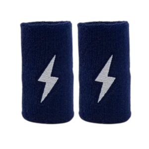 Premium Pro 4" Wristbands (2-Pack) - Navy