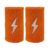 Premium Pro 4" Wristbands (2-Pack) - Orange