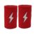 Premium Pro 4" Wristbands (2-Pack) - Red