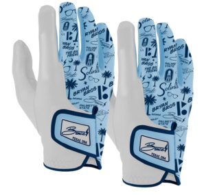 Bryan Bros Creator Series Golf Gloves (On Right, 2-Pack) - Baby Blue