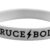 "BRUCE BOLT" Silicone Stretch Bracelet - White