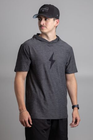 SuperSoft BOLT Short Sleeve Hoodie