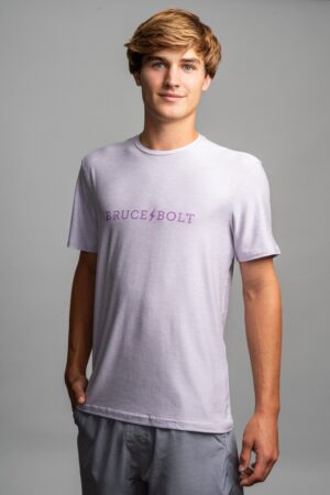 SuperSoft "BRUCE BOLT" Short Sleeve Shirt - Periwinkle