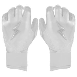 Bear Series Long Cuff Batting Gloves - Whiteout