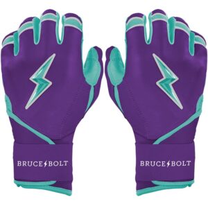 Ketel Marte Signature Series Long Cuff Batting Gloves - Purple