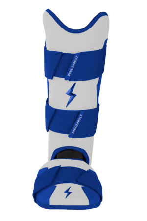 Chrome Series Leg Guard - Royal Blue