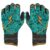 King of JUCO Creator Series Long Cuff Batting Gloves - Mint--Black
