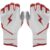 Chrome Series Long Cuff Batting Gloves - Red
