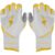 Chrome Series Long Cuff Batting Gloves - Yellow