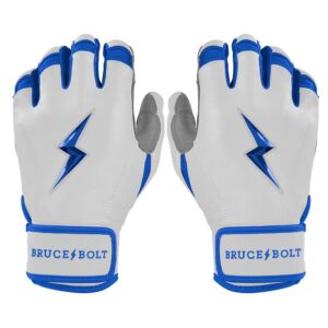 Chrome Series Short Cuff Batting Gloves - Royal