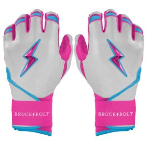 Perfect Game Collab Series Long Cuff Batting Gloves - Summer Swirl