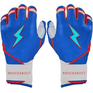 James Outman Signature Series Long Cuff Batting Gloves - Blue