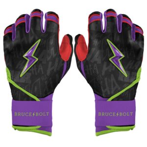 Jarren Duran Signature Series Long Cuff Batting Gloves - Black