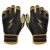 Gold Series Short Cuff Batting Gloves - Black--Gold