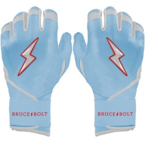 Ian Happ Signature Series Long Cuff Batting Gloves - Baby Blue