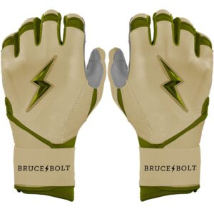 Patriot Series Long Cuff Batting Gloves - Military Beige